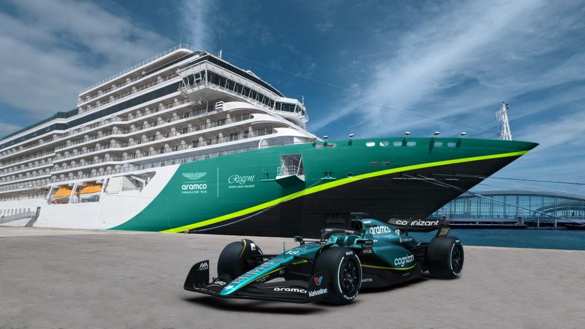 Regent com Aston Martin da F1 |