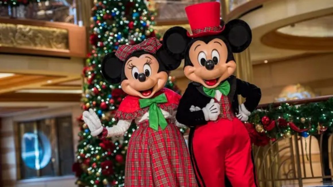 Mickey e Minnie natalinos |