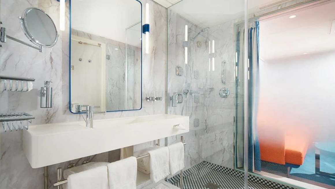 Grand Suíte varanda do Costa Toscana