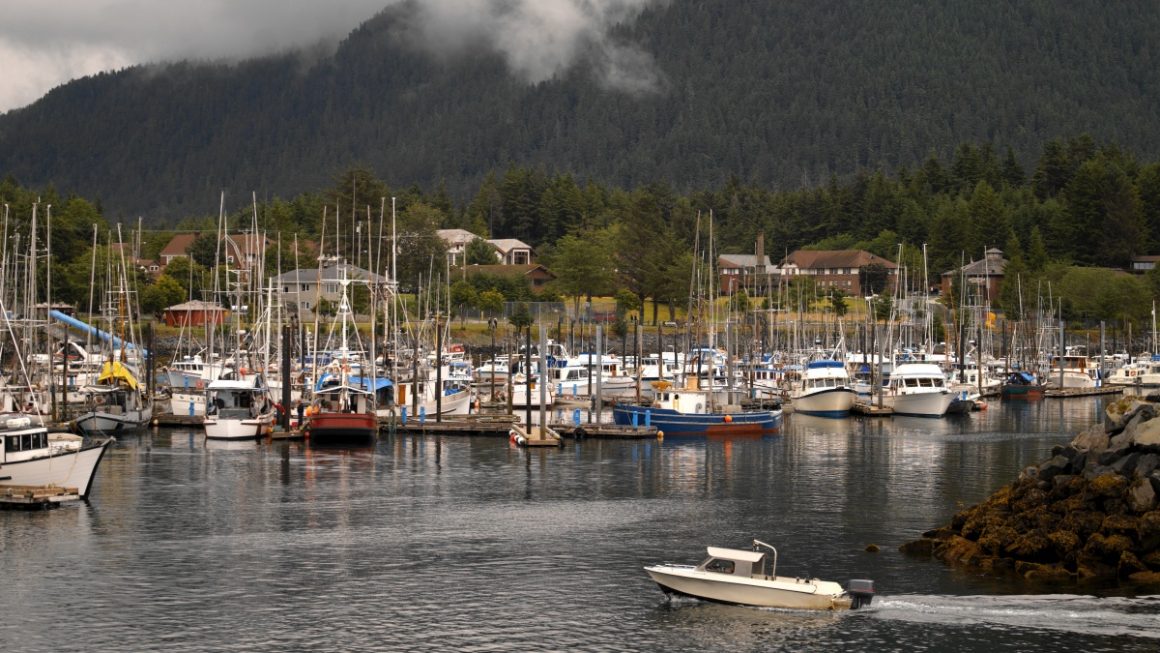 Porto de Sitka, Alasca