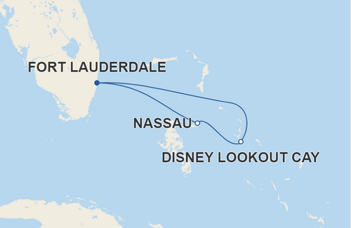 Roteiro Disney Lookout Cay, Nassau