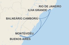 Costa Favolosa saída em 24 de dezembro de 2025 |