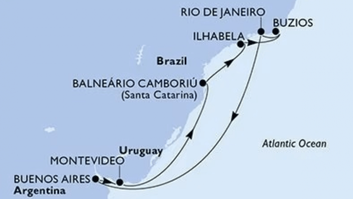 Mapinha 2 - MSC Poesia