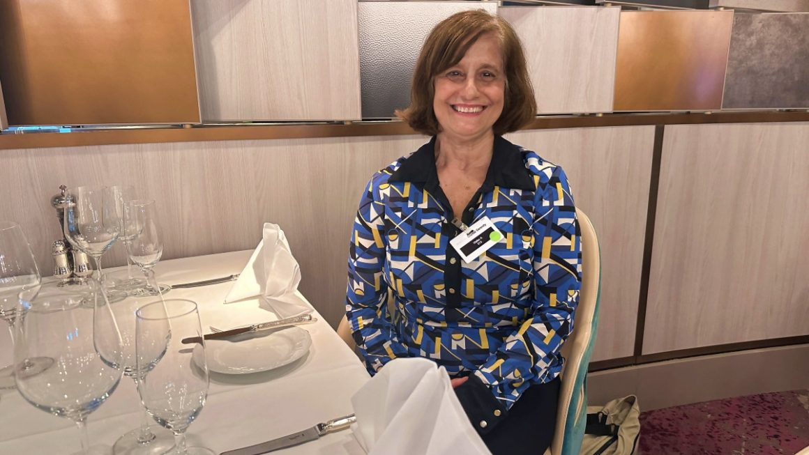 gerente de vendas da Crystal Cruises no Brasil e Argentina, Marcia Galvão