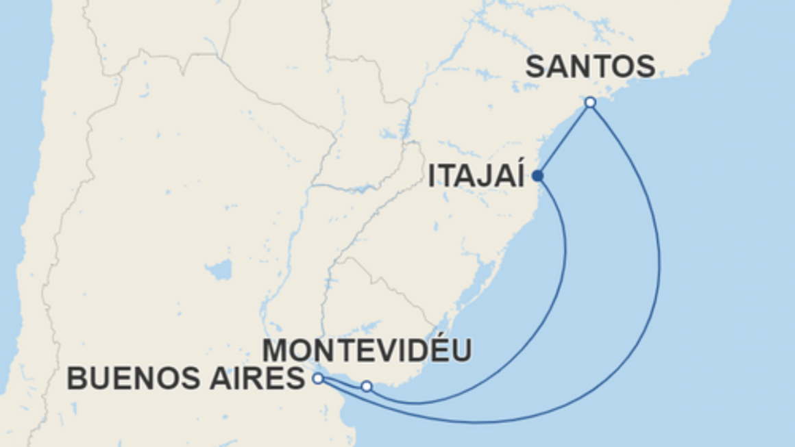 Roteiro - Costa Diadema