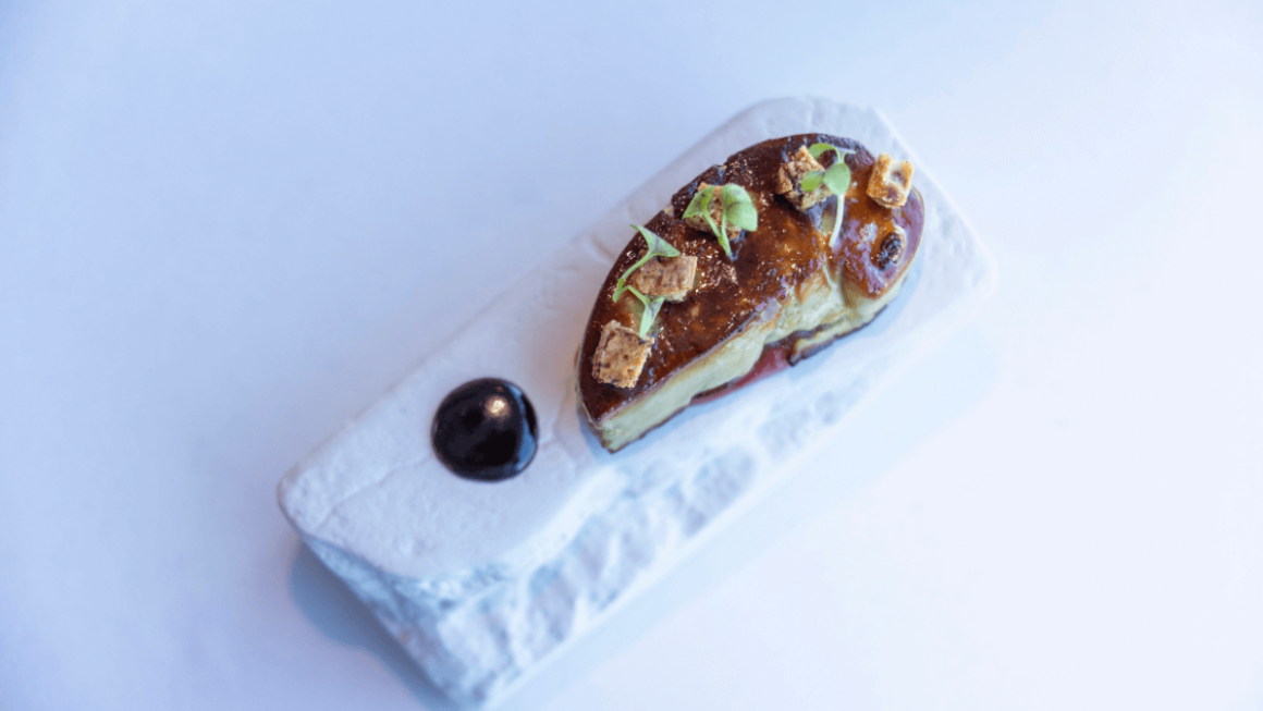 sautéed duck foie gras escallop