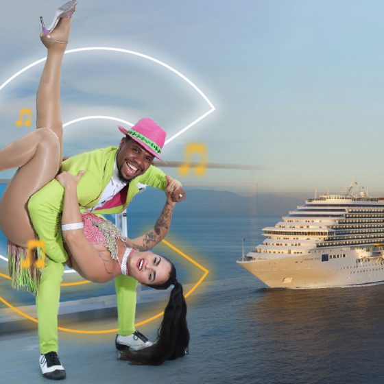Dançando a bordo