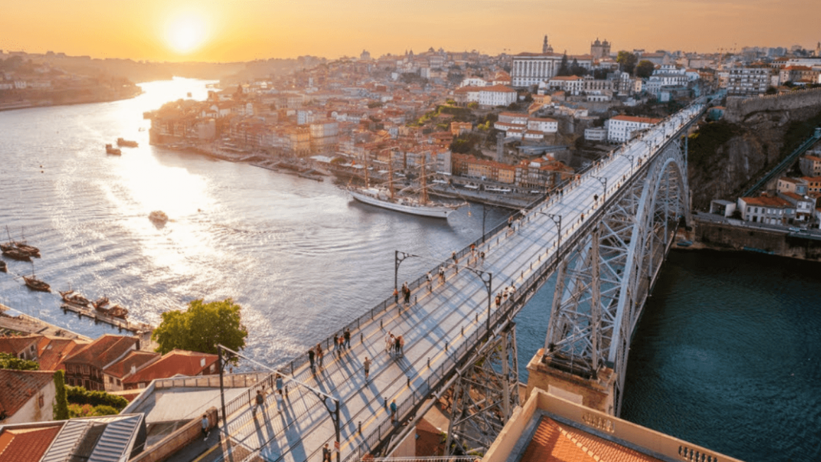 Douro as pontes históricas de Porto na Europa