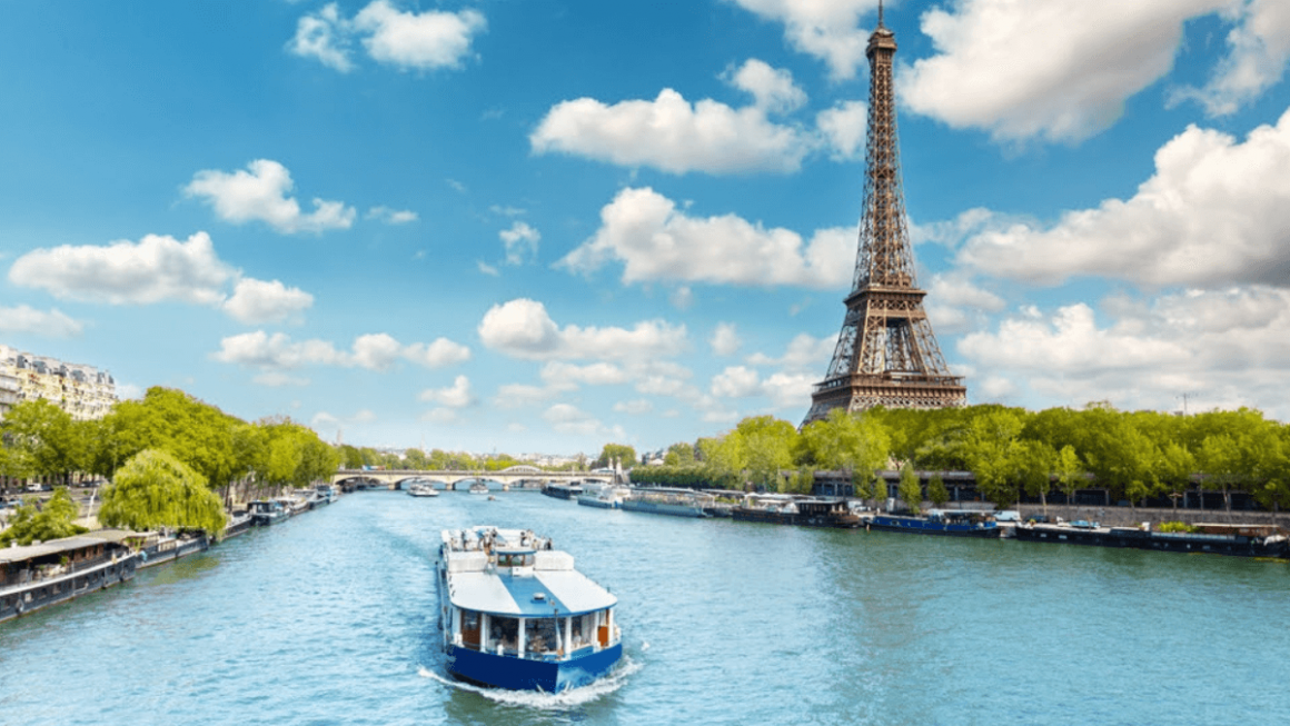 Encanto à beira do Rio Sena