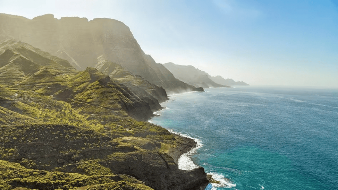 Linda paisagem das Ilhas