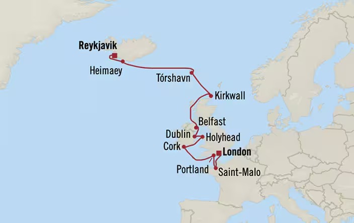 Northern Vistas Itinerario