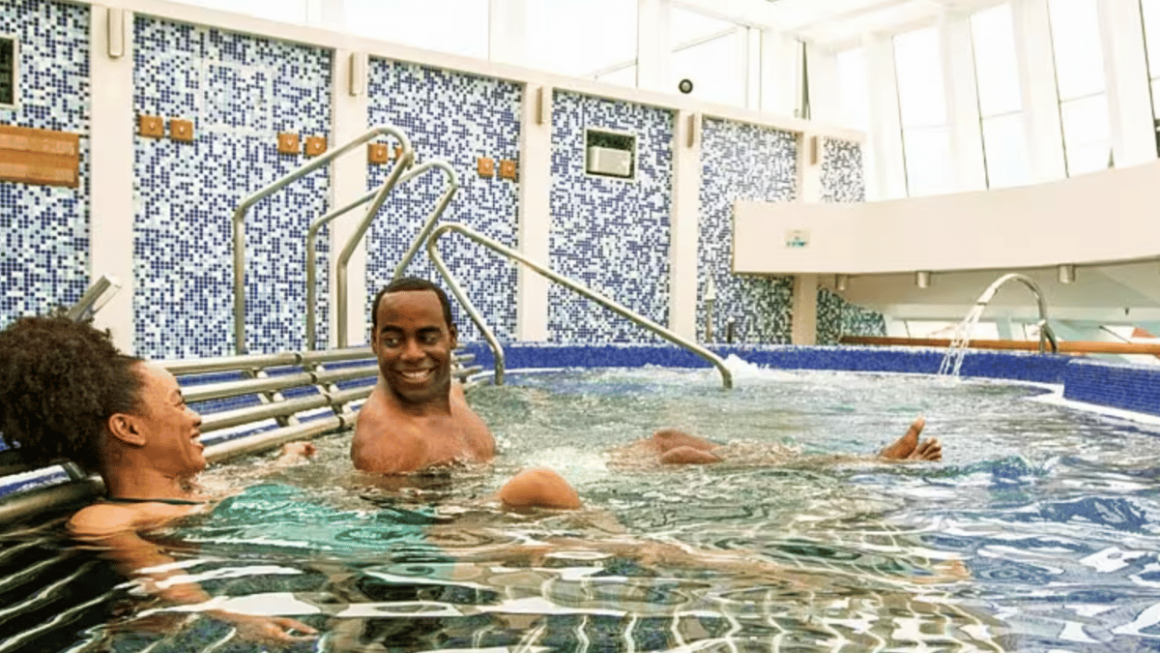 Relaxamento a bordo do Carnival Spirit