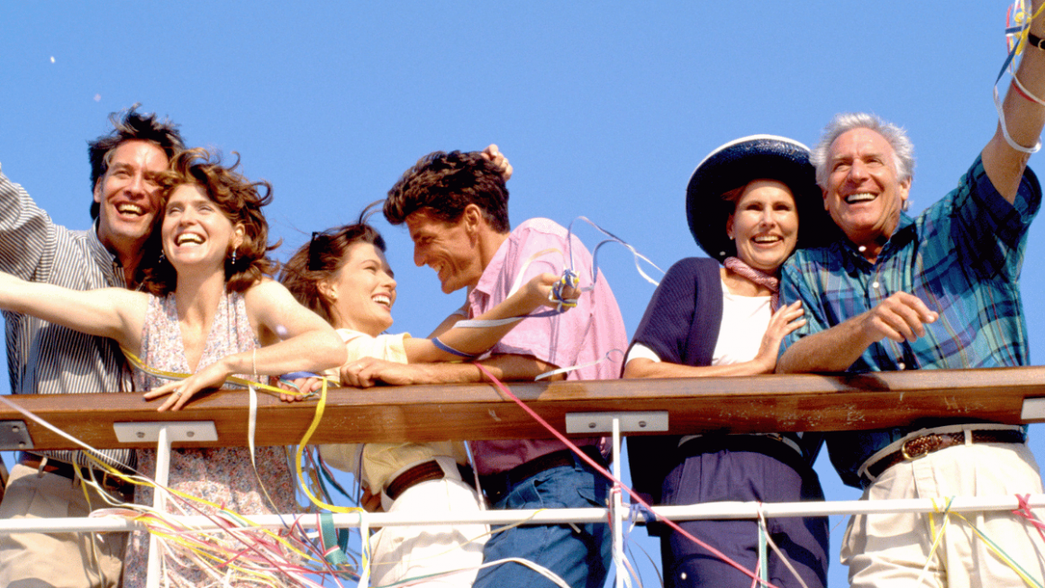 Viagem de cruzeiro em família