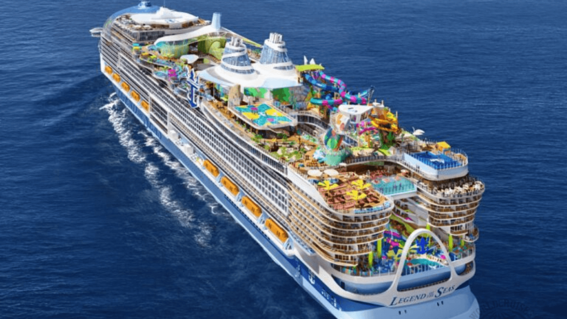 O novo Legend of the Seas entra em operação em agosto de 2026