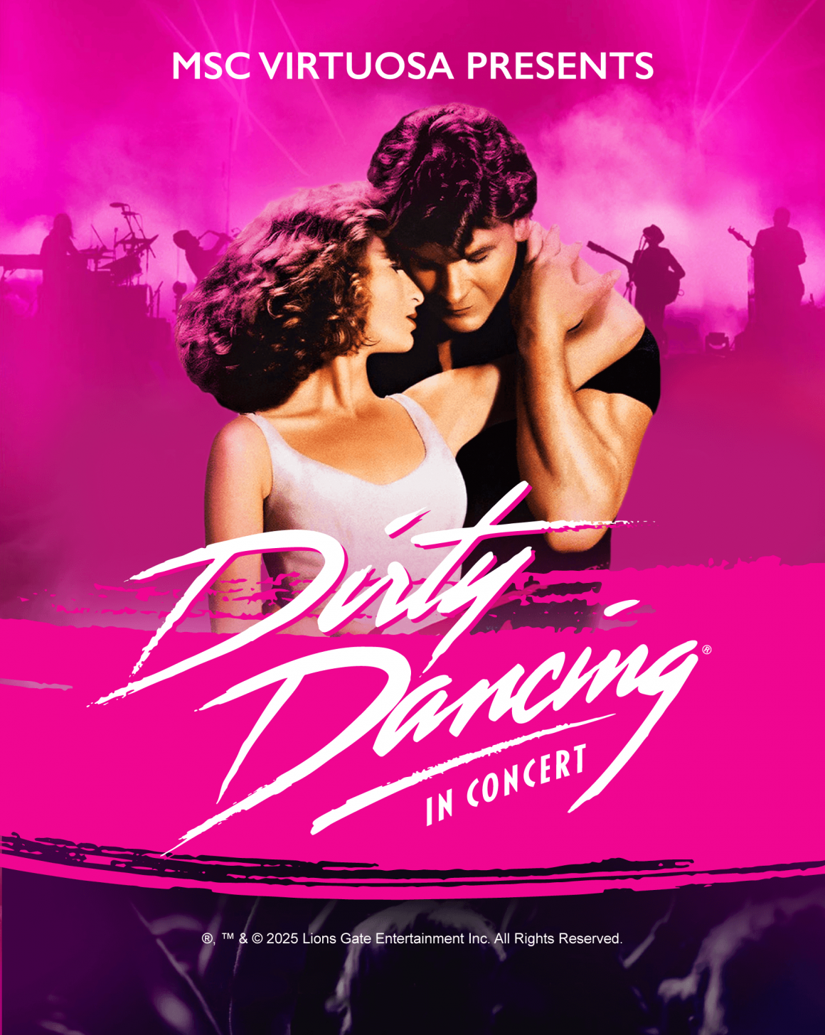 MSC Virtuosa apresenta “Dirty Dancing in Concert”