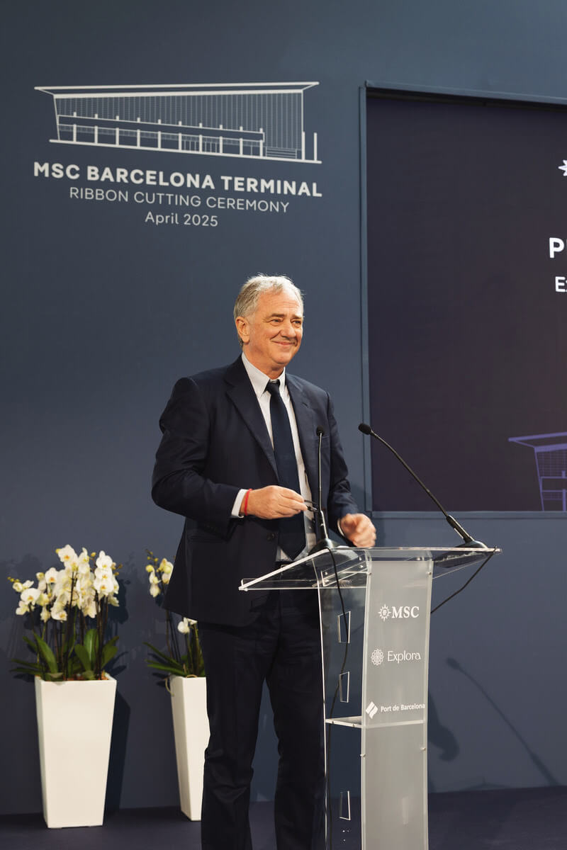 Pierfrancesco Vago, Presidente Executivo da Divisão de Cruzeiros do Grupo MSC