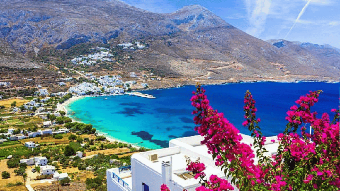 Ilha Amorgos com a PONANT