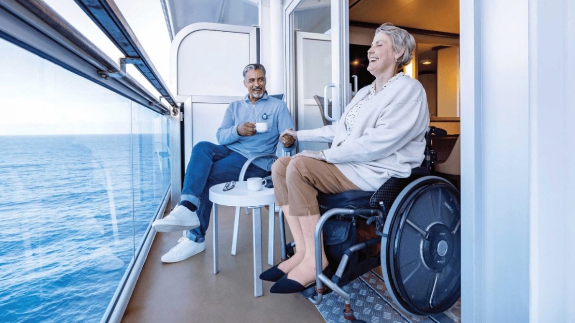 Acessibilidade a bordo dos navios da Princess Cruises