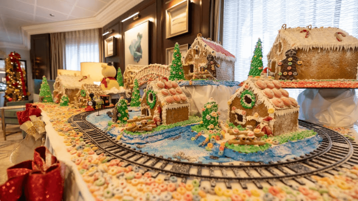 Decoração de natal Oceania Cruises