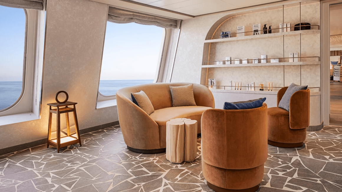 Spa a bordo do navio Crystal Serenity