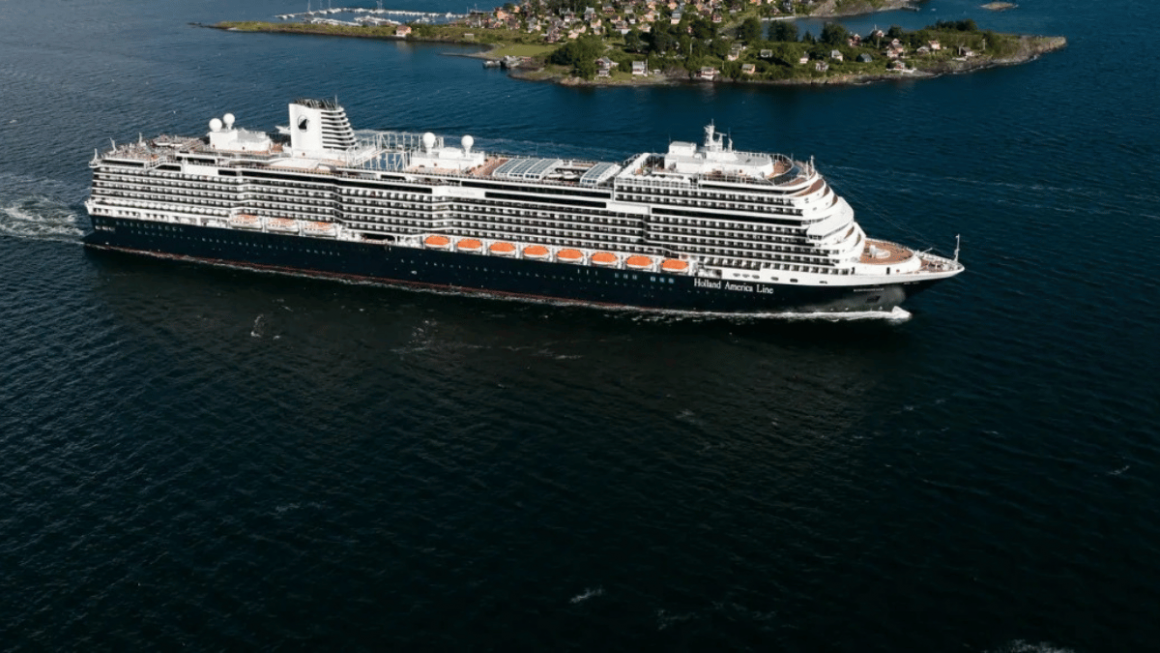 Navio Rotterdam da Holland America