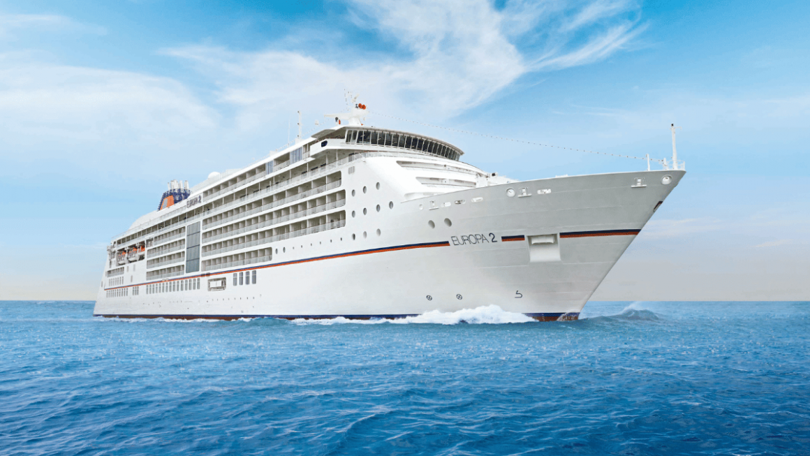 MV EUROPA 2 on the high seas