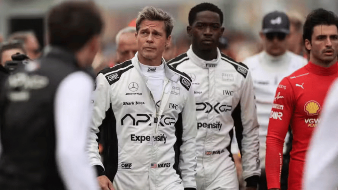 Brad Pitt e Damson Idris