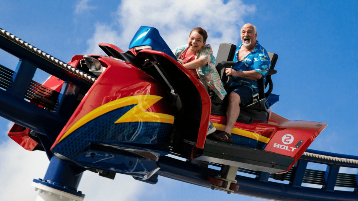 BOLT: Ultimate Sea Coaster nos navios da Carnival