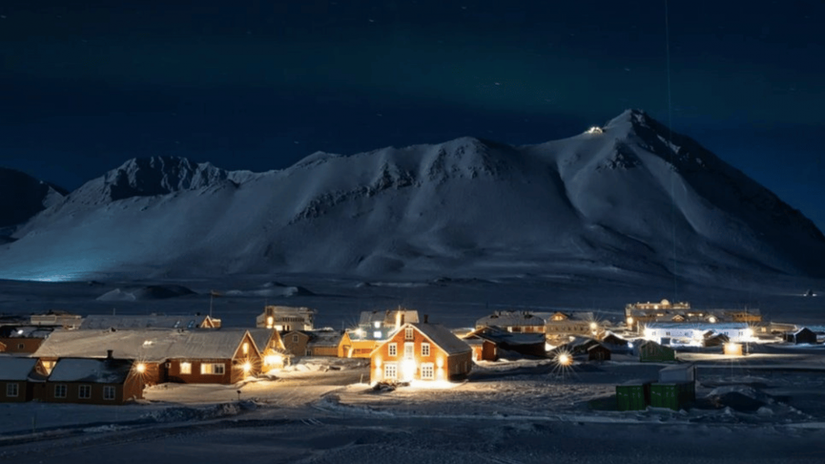 remoto arquipélago de Svalbard