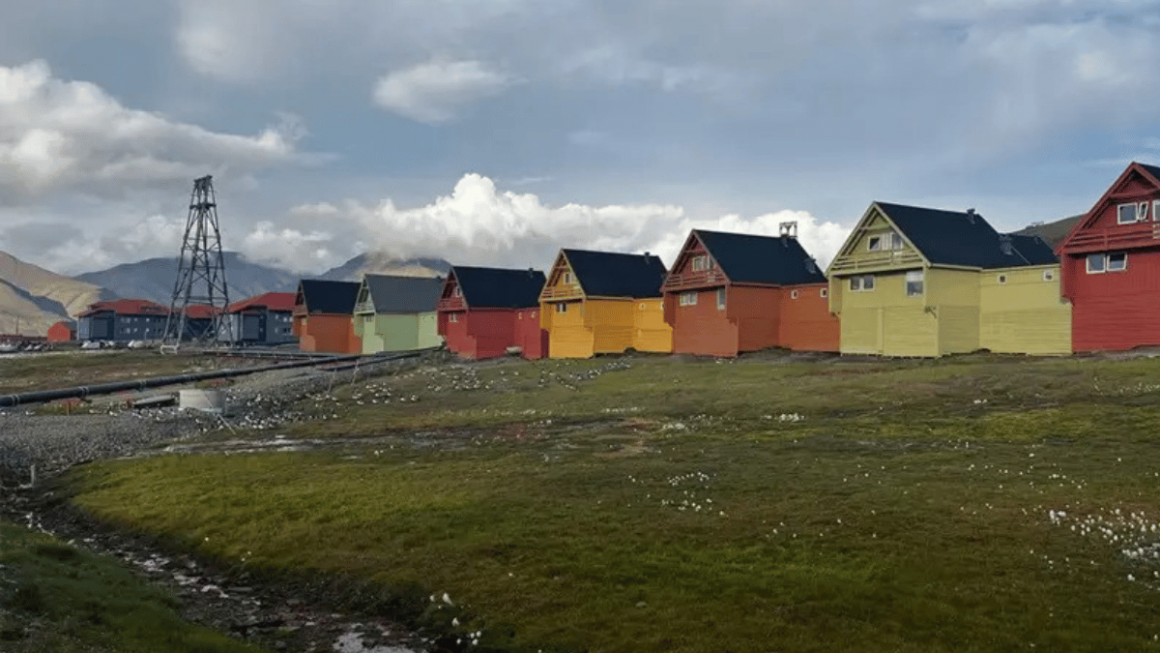 Arquipélago de Svalbard na Noruega 