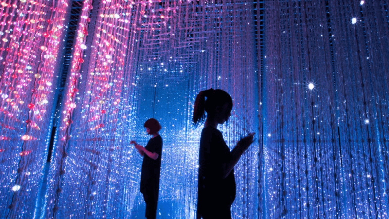 Exposição no ArtScience Museum
