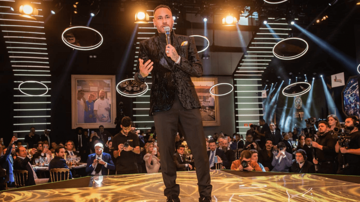 Neymar Jr., na 4ª edição do Leilão Beneficente do Instituto Projeto Neymar Jr