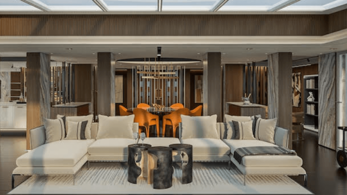 Área de jantar da Skyview Regent Suíte