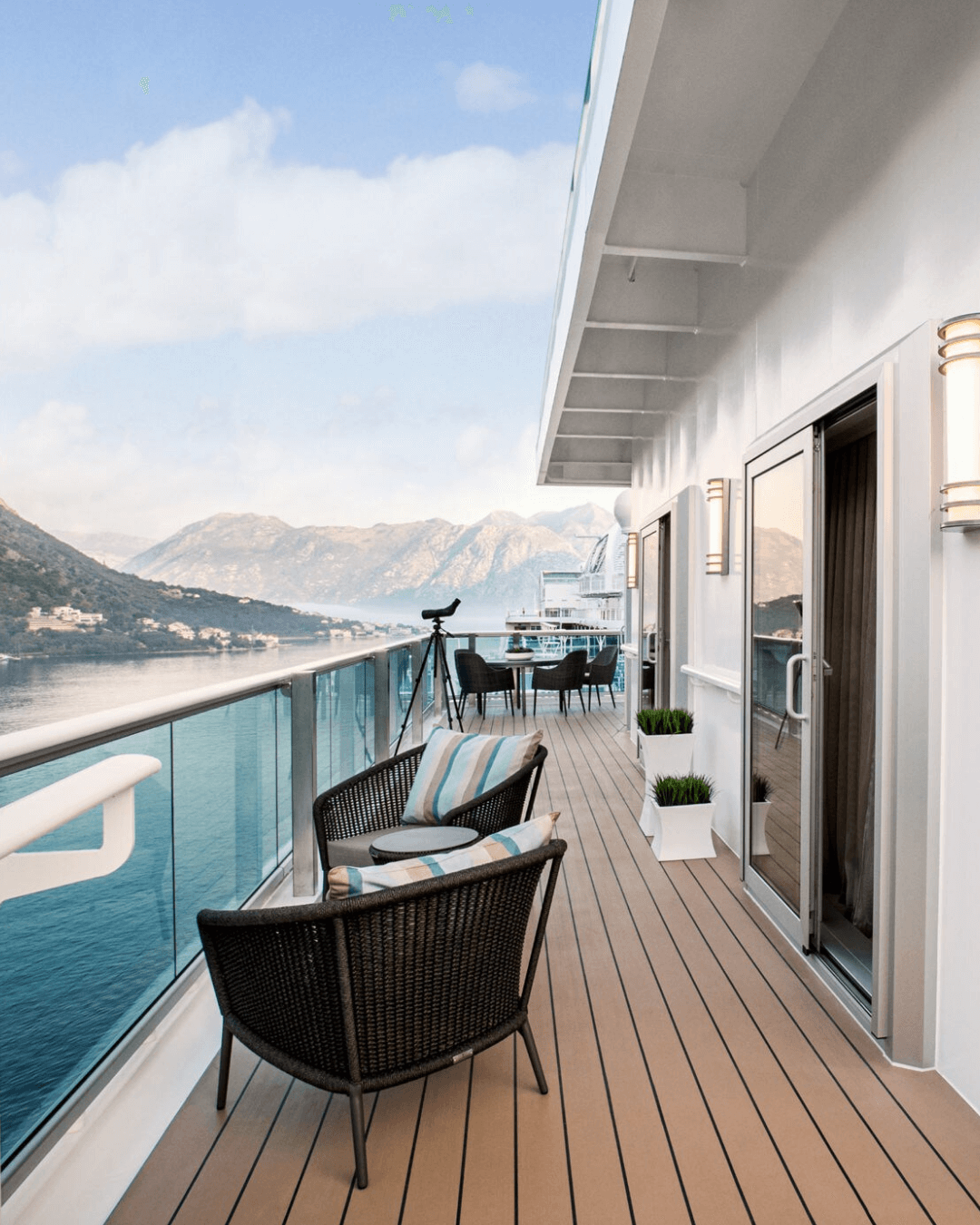 Suítes com as melhores vistas