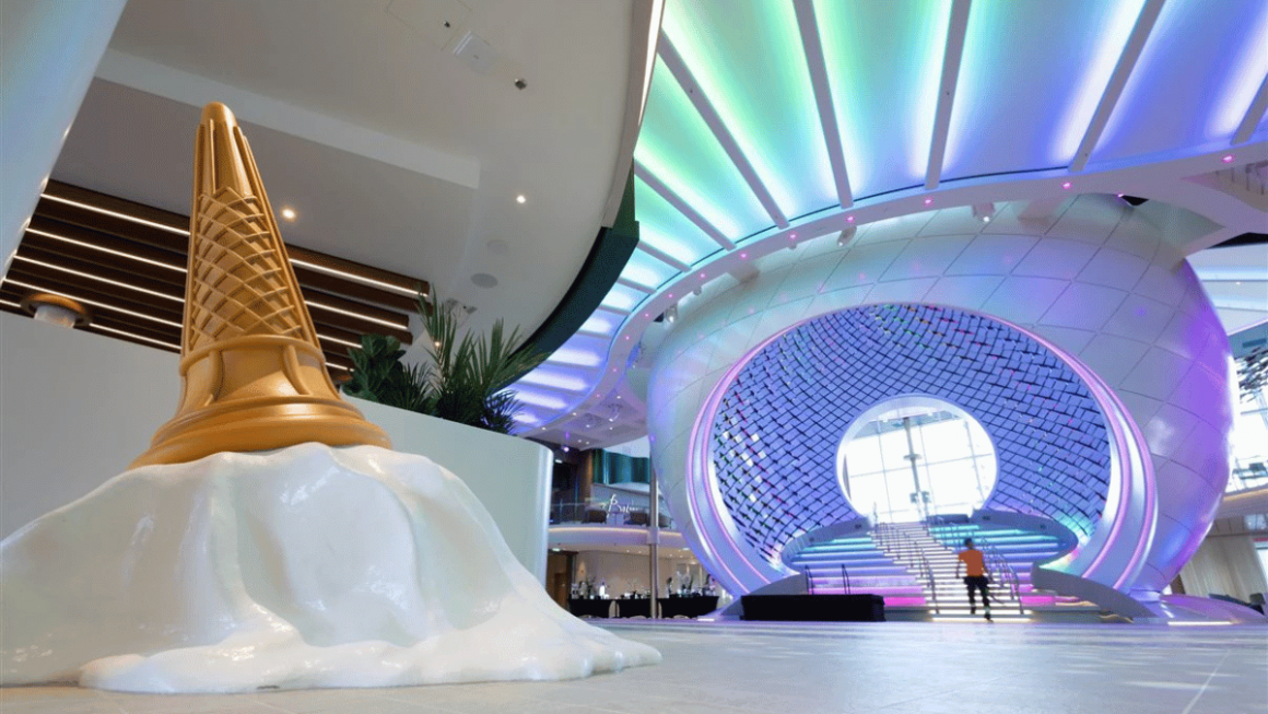 Área interna do Star of the Seas