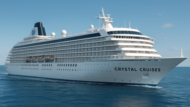 Novo navio da Crystal Cruises