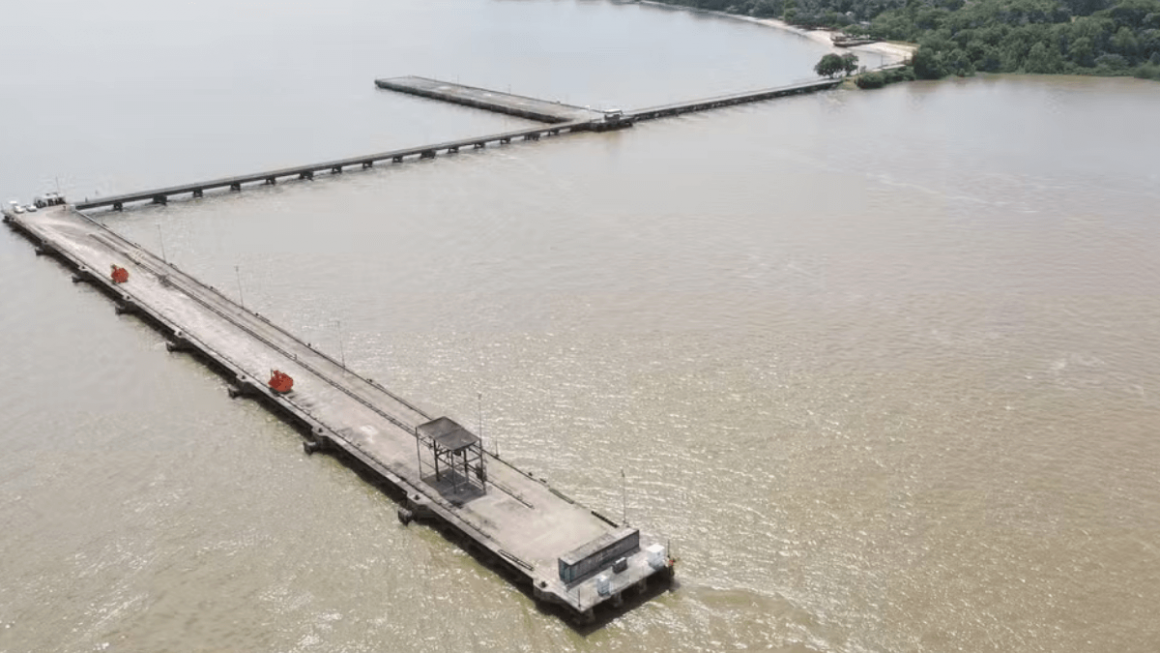 Porto de Outeiro está em obras para receber os navios