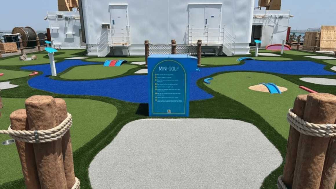 Campo de minigolfe