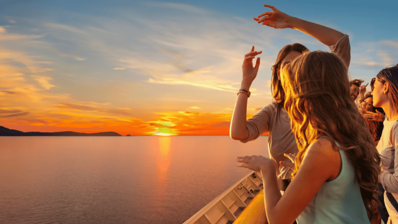 A bordo dos navios da Costa no Caribe