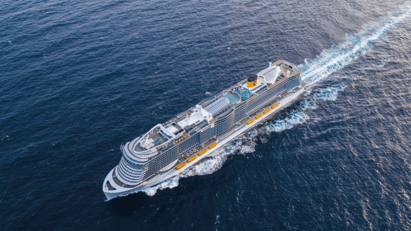 Costa Smeralda da Costa Cruzeiros