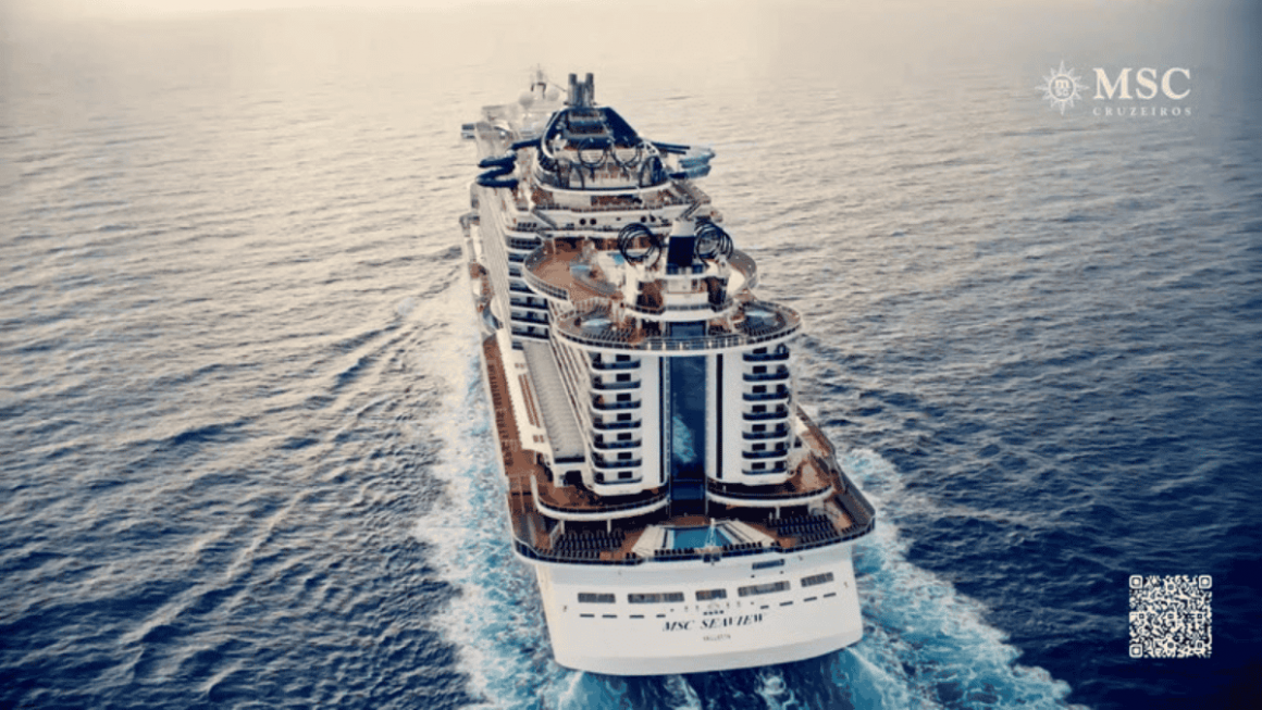 MSC Cruzeiros irá pra belém