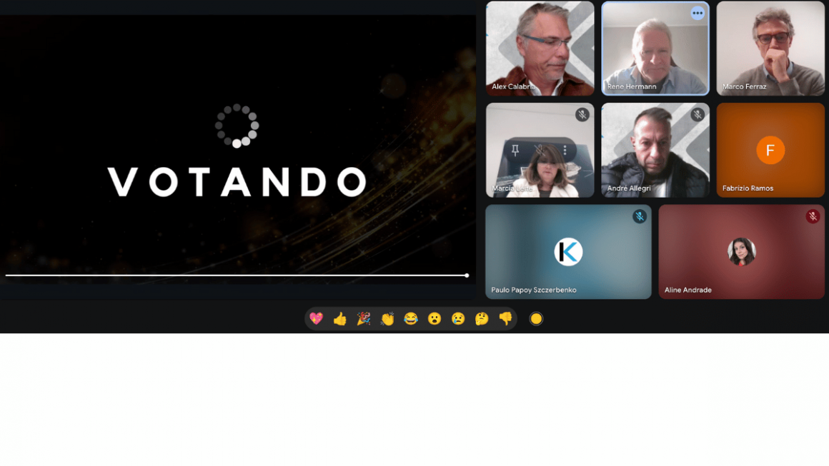 Banca de votação do Krooze Awards