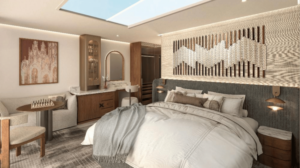 Skylight Infinite Balcony Suite Interior View