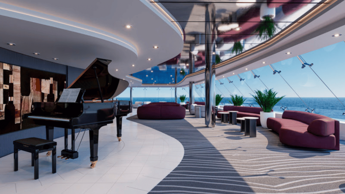 Top Sail Lounge da MSc cruzeiros