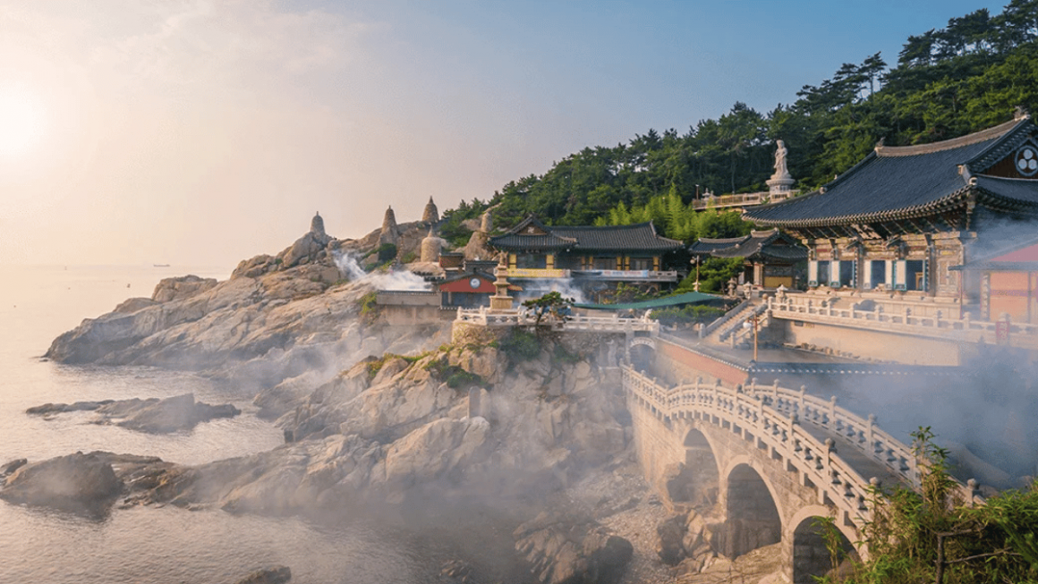 Templo de Haedong Yonggungsa en Busan