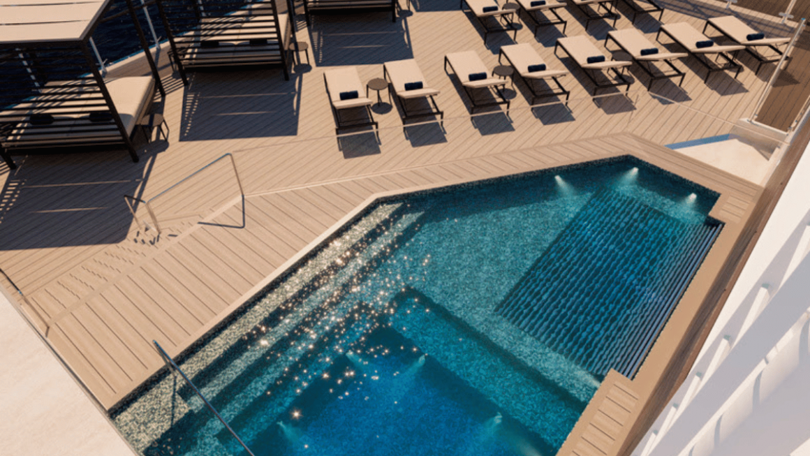 Piscina MSC Yacht Club, MSC Magnifica