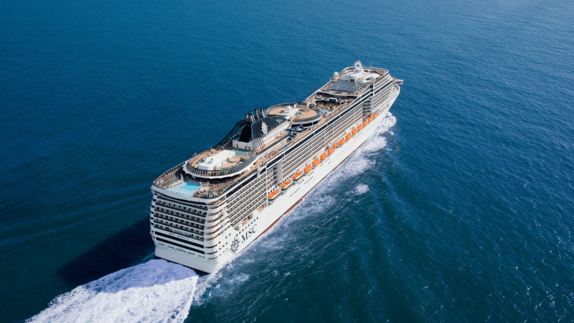 MSC Divina no Rock Boat 40 anos