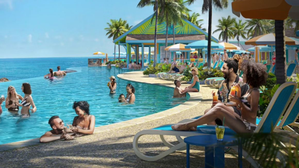 royal caribbean beach club chill beach