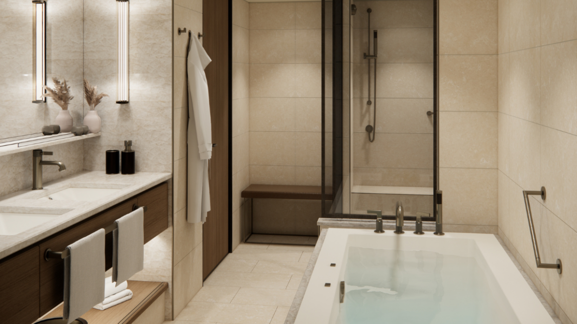 banheiro sapphire crystal