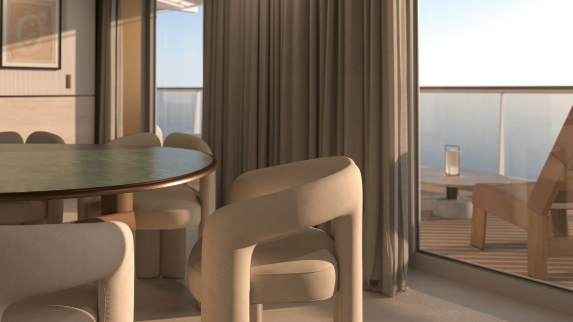 Área para refeições - Cortesia Explora Journeys